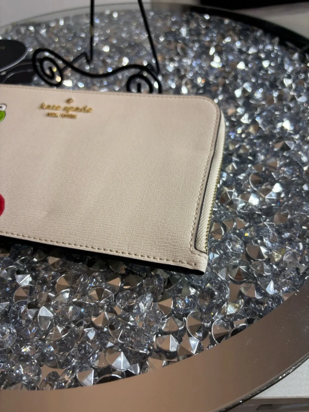Kate Spade X disney New York Muppets Medium L-zip Wristlet nwt - Picture 11 of 13